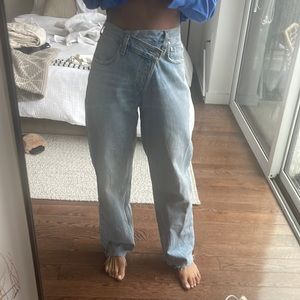 Agolde cross cross jeans